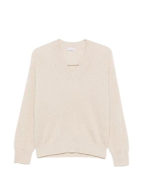[해외] 26FW 브루넬로 쿠치넬리 긴팔 티셔츠 M1E224722P CMA71 Light beige