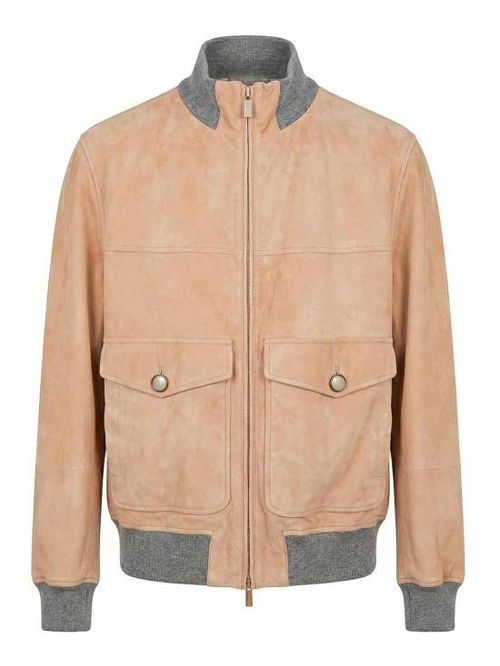 [해외] 26FW 브루넬로 쿠치넬리 봄버 자켓 MPCLF2085CJB23 BEIGE