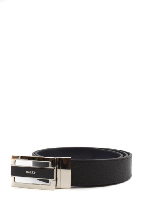 [해외] 24FW 발리 가죽 벨트 45020 84773 Black