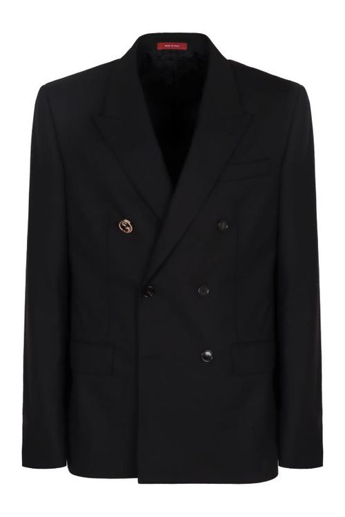 [해외] 25FW 구찌 수트 자켓 832991Z7AOX1000 black