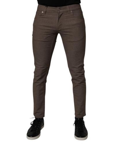 [해외] 돌체앤가바나 스트레이트 팬츠 PAN75203 BROWN