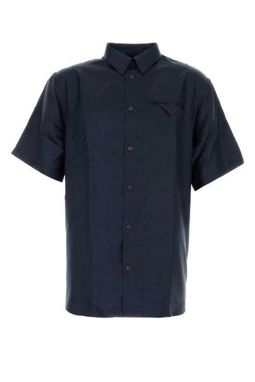 [해외] 25SS 프라다 반팔 셔츠 UCS514SOOO16GE F0008 NAVY