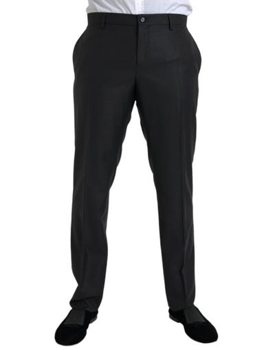 [해외] 돌체앤가바나 스트레이트 팬츠 PAN75326 BLACK