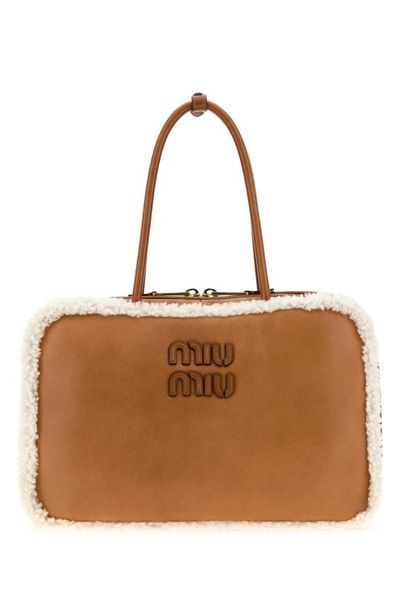 [해외] 25FW 미우미우 숄더백 5BB117VMOS2CTT F036S BROWN