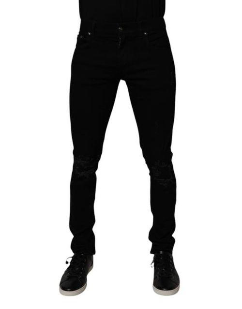 [해외] 돌체앤가바나 데님 팬츠 PAN75255 BLACK