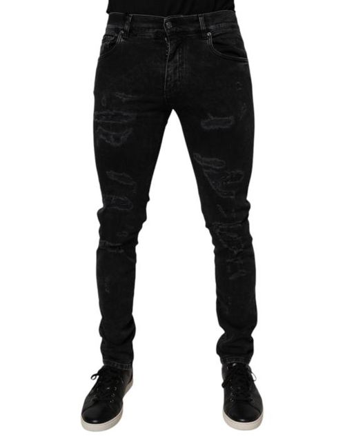 [해외] 돌체앤가바나 데님 팬츠 PAN75286 BLACK