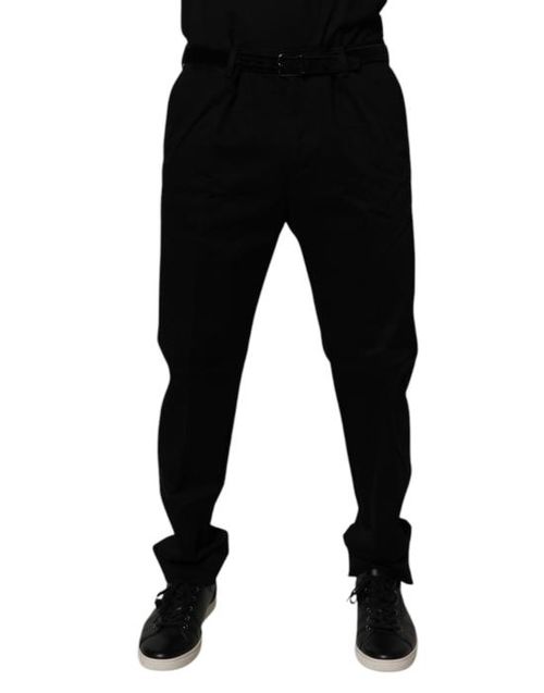 [해외] 돌체앤가바나 스트레이트 팬츠 PAN75198 BLACK