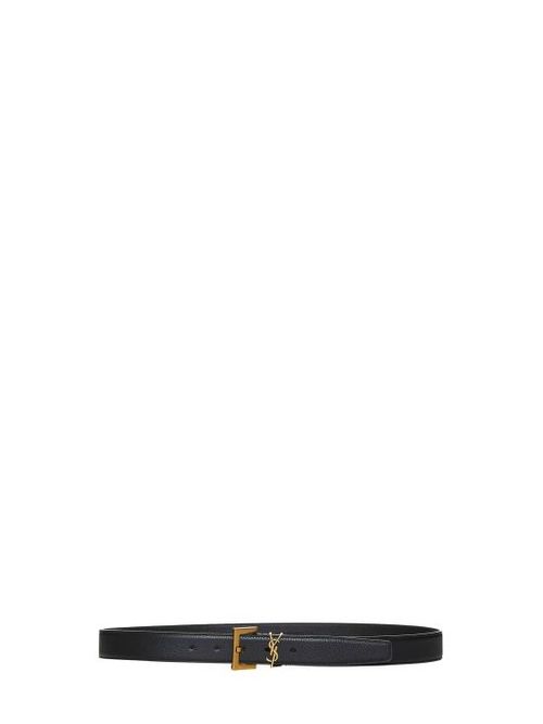 [해외] 생로랑 모노그램 벨트 634440DTI0W1000 BLACK