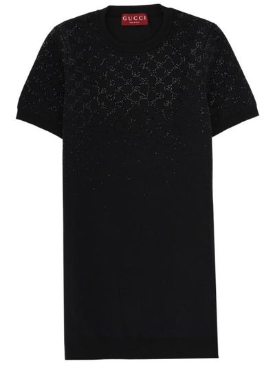 [해외] 26FW 구찌 미디 원피스 852066 XKFB31043 BLACK