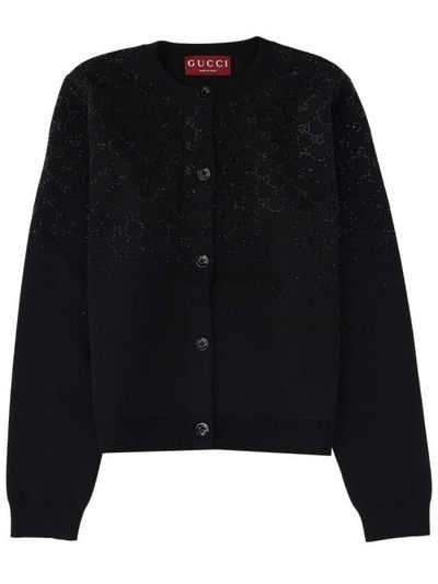 [해외] 26FW 구찌 가디건 813850 XKFB31043 BLACK