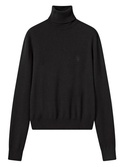 [해외] 26FW 구찌 자수 울 니트 터틀넥 860442 XKFG71043 BLACK