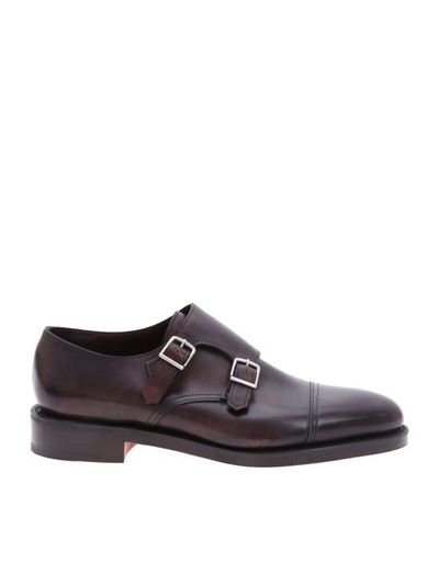 [해외] 26FW 존롭 드레스 슈즈 WILLIAM MUSEUM E 2Y DARK BROWN