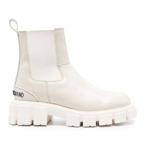 [해외] 23FW 모스키노 부츠 JA21045G1HIB0 120 White