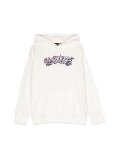 [해외] 23FW 베르사체 긴팔 티셔츠 1007359K 1A075586W640 WHITE