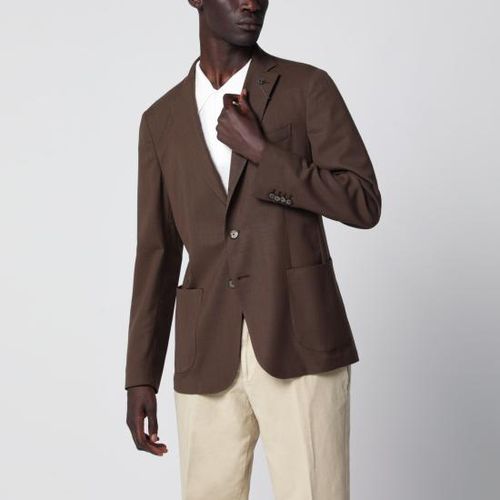 [해외] 26SS 비아지오 산타니엘로 자켓 E4166MWO Brown