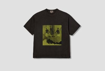 [해외] 26FW 카브엠트 반팔 티셔츠 오버다이어 컨슈머 디자이어 헤비 T CES30T28 차콜