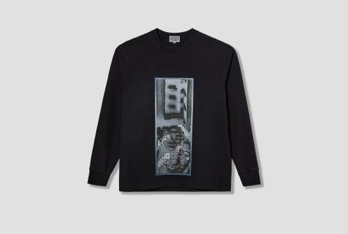 [해외] 26FW 카브엠트 긴팔 티셔츠 워시드 애즈 미어 리얼리티  CES30LT01 블랙